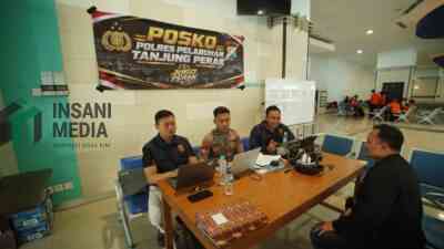 Gerak Cepat, Polres Pelabuhan Tanjung Perak Dirikan Posko Korban KM Virgo Transport 8
