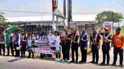 KAI dan Railfans di Jombang Sosialisasi Keselamatan Perjalanan Kereta Api