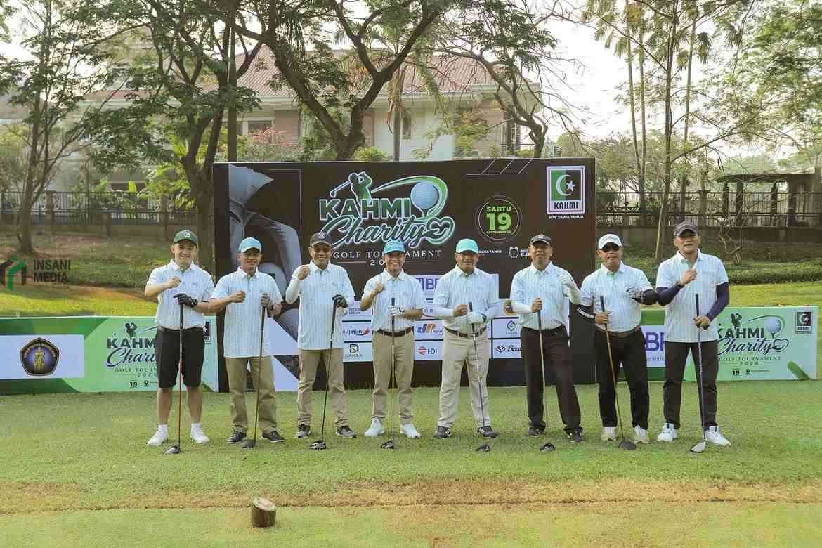 Golf Amal Perdana KAHMI Jatim Sukses Jaring 123 Peserta Lintas Generasi Kahmi