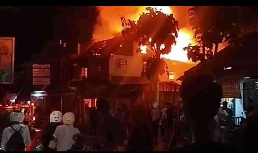 Kebakaran Ruko Nasi Goreng Sedap Malam di Purworejo