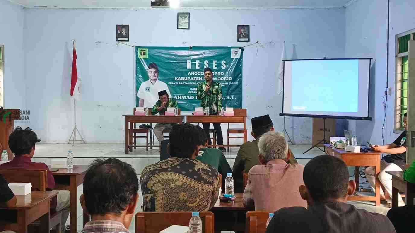 Reses Ahmad Ridho Fraksi PPP DPRD Purworejo, Warga Keluhkan Beras Bantuan Kegiatan Reses Anggota DPRD Kabupaten Purworejo dari Fraksi Partai Persatuan Pembangunan PPP Ahmad Ridho A.N