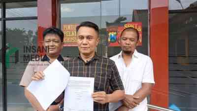 Koordinator GMB Maryono Setyo Budi Usai Laporan ke Kepolisi Dugaan Demo KONI Kota Blitar Libatkan Anak di Bawah Umur