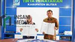 PT KAI Daop 7 Madiun dan Perumda Air Minum Tirta Penataran Kabupaten Blitar Jalani Kerjasama Pemanfaat Air Minum