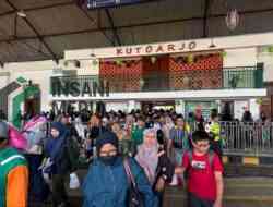 Hingga Agustus, Jumlah Penumpang Kereta Api di Stasiun Kotoarjo, Purworejo Hampir 1 Juta