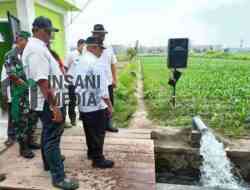 Irigasi Perpompaan Bantu Petani Sumber, Blitat Jaga Air Pertanian