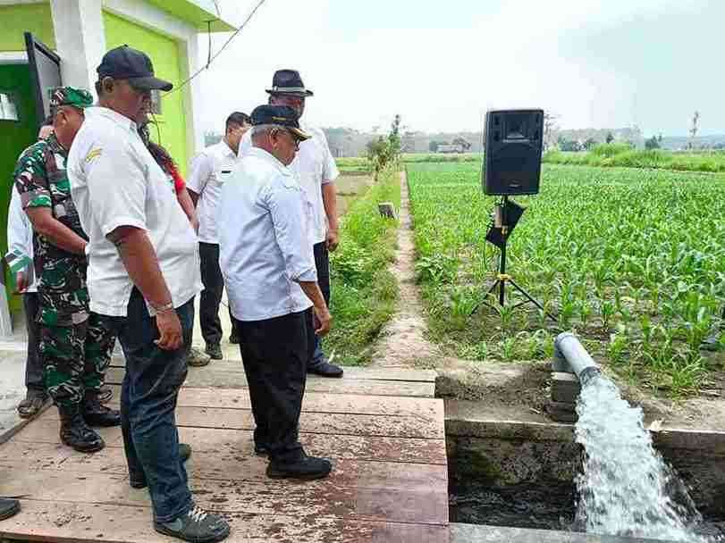 Irigasi Perpompaan Bantu Petani Sumber, Blitat Jaga Air Pertanian Peresmian Irigasi Pertanian di Desa Sumber Kecamatan Sanankulon Kabupaten Blitar