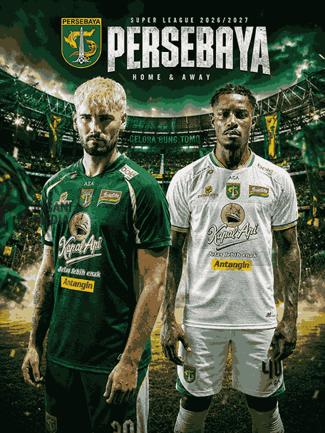 AZA Hadirkan Persebaya Player Issue Jersey untuk Super League, Material Super Ringan dan 100% Buatan Indonesia Persebaya Surabaya