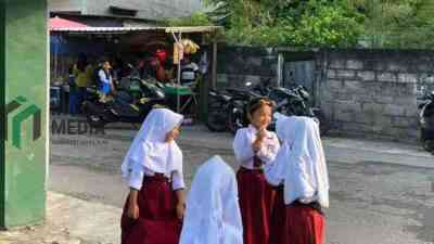 Siswa Sekolah Dasar SD di Kota Blitar