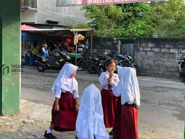 Siswa Sekolah Dasar SD di Kota Blitar
