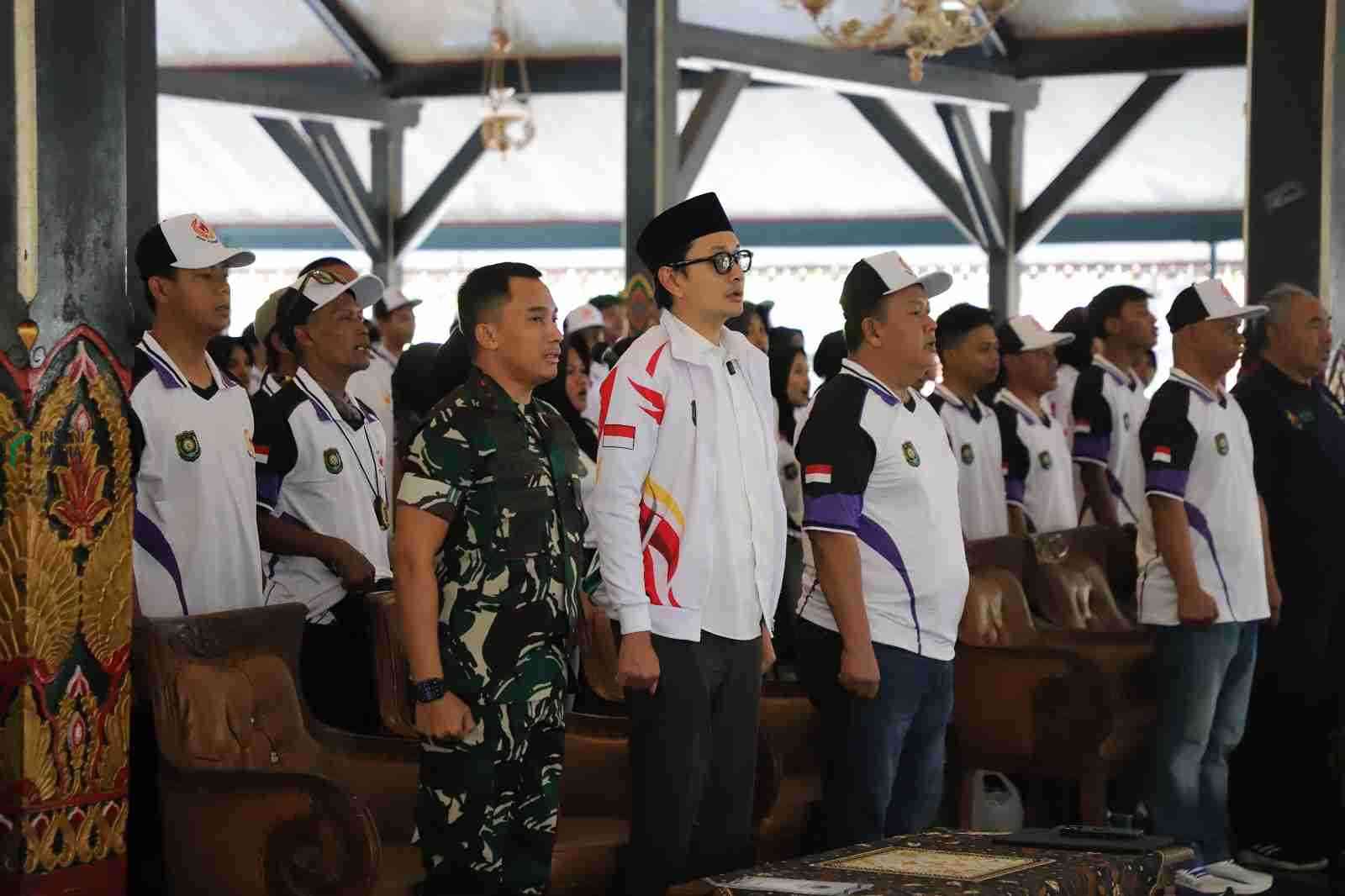 Wabup Purworejo Dion Agasi Dorong Semangat Para Atlet Jelang Porprov Jateng XVII Tahun 2026 Wabup Purworejo Dion Agasi Setiabudi saat Persiapan Atlet Jelang Porprov Jateng XVII
