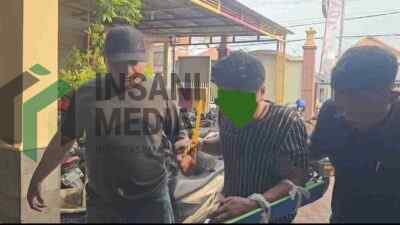 Gagal Curi Motor, Pelaku Curanmor di Sukodono, Sidoarjo Babak Belur Dihajar Massa, Pelaku Lain Kabur