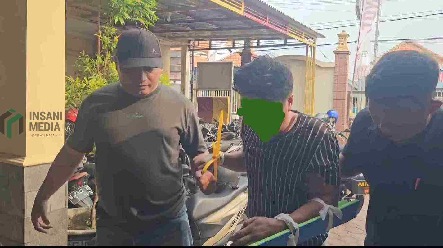 Anggota Polsek Sukodono Mengamankan Pelaku Curanmor