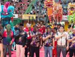 Perdana Digelar, 25 Regu Ramaikan Kejuaraan Barongsai Walikota Kediri Cup