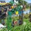 Polri Bersama Masyarakat Sambagi Petani Jagung di Desa Margomulyo, Blitar