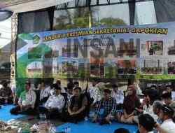 Sekretariat Gapoktan Karya Tani Mandiri di Kelurahan Bajang, Blitar Diresmikan, Bupati Blitar Rijanto Tekankan Regenerasi Petani
