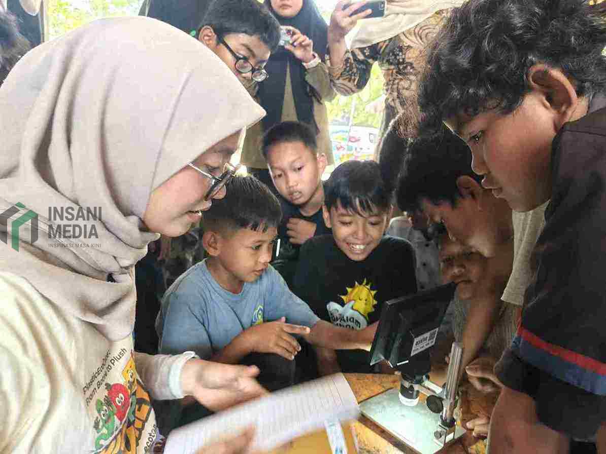 ECOTON Gandeng Sekolah Alam Ramadhani Ajak Pelajar Kenalan Bahaya Mikroplastik
