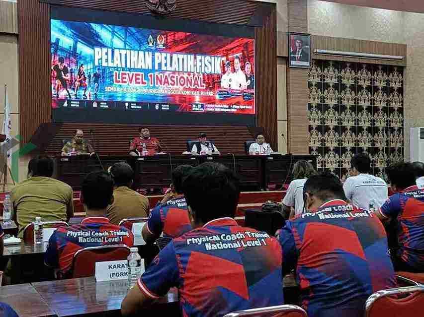 KONI Kabupaten Blitar Bekali Pelatihan Fisik 44 Pelatih untuk Persiapkan Atlet di Porprov Jatim 2027