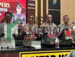 Polres Blitar Kota Ungkap Pencurian, Beras hingga 10 Entok Jadi Barang Bukti 