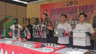 Polresta Sidoarjo Tangkap 8 WNA Vietnam Terduga Pelaku Scamming Jaringan Internasional