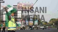 Kapolresta Sidoarjo Turun ke Jalan, Atur Lalin Lewat Program Sidoarjo Amankan Sepanjang Jalan