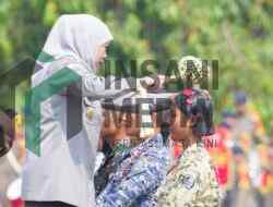 Gubernur Jatim Khofifah Indar Parawansa Pimpin Pembaretan 1.334 Taruna-Taruni Jatim