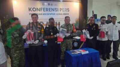 Komandan Lanudal Juanda Kolonel P Laut Henoch Nasarius Virzawan dan Kapolresta Sidoarjo AKBP Bobby A. Condroputra sa