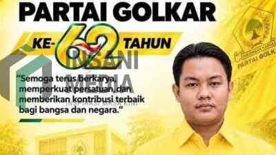 Mohamad Isyamudin S.H. C.NS . HUT Golkar ke 62 Tahun