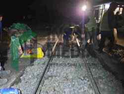 KAI Perbaiki Tiga Perlintasan Kereta di Tulungagung, Pengendara Diminta Waspada