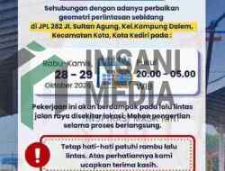 KAI Daop 7 Madiun Perbaiki Empat Perlintasan Kereta di Kediri, Pengguna Jalan Diminta Waspada