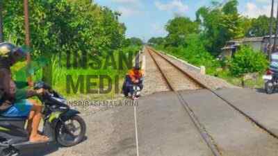 KAI Daop 7 Madiun Perbaiki Tiga Perlintasan di Kediri, Pengguna Jalan Diminta Siapkan Jalur Alternatif
