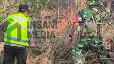 Kebakaran Hutan di Kecamatan Buayan Kebumen Meluas Hingga 2 Hektare