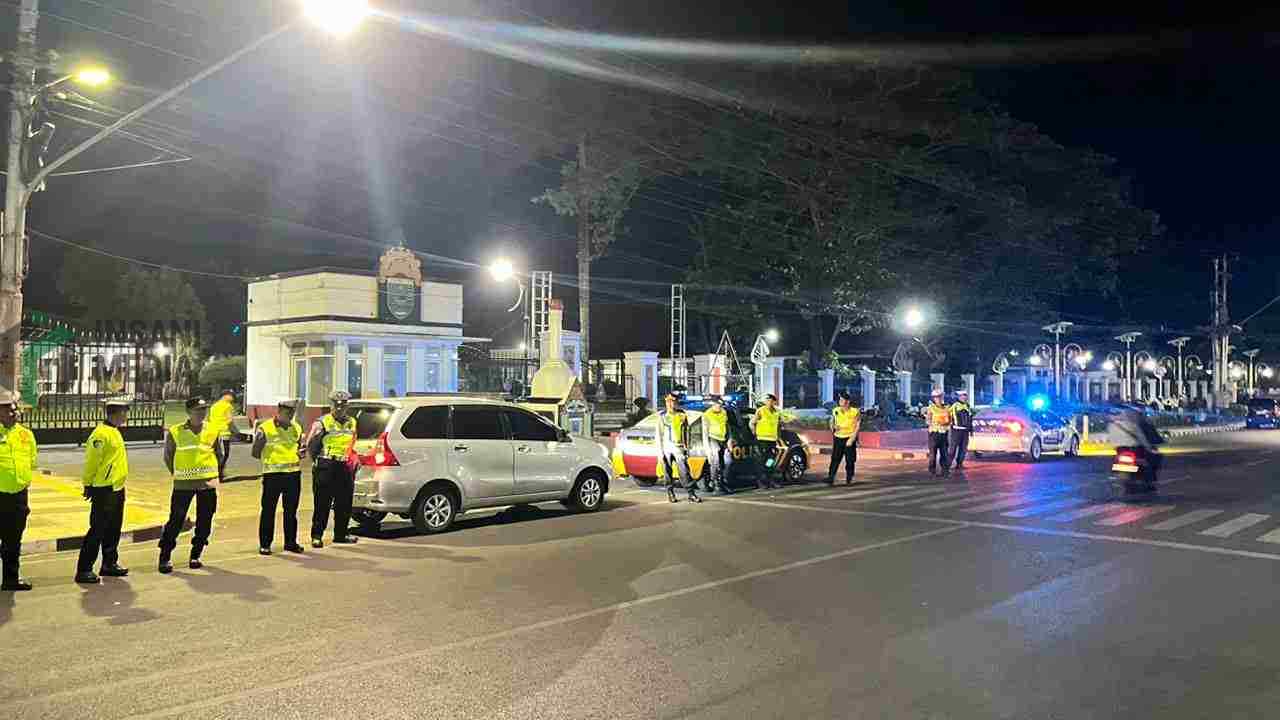 Polres Kebumen Patroli Antisipasi Knalpol Brong