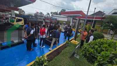 Satreskrim Polres Blitar Pemeriksa Distribusi BBM di Sejumlah SPBU, Jaga Stok BMM