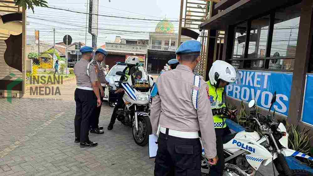Sie Propam Polres Sidoarjo Razia Kendaraan Anggota dalam Rangka Operasi Patuh Semeru 2026