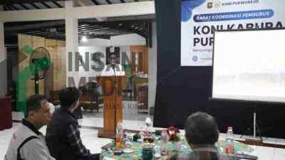 Wakil Bupati Purworejo Dion Agasi Setiabudi Menghadiri Rapat Khusus KONI Purworejo Jelang Persiapan Porprov Jateng 2026