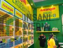 Antangin Rilis Official Jersey X Persebaya di Pekan Raya Jatim