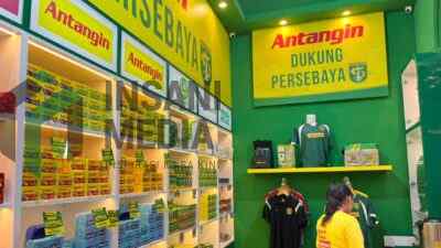 Antangin Rilis Official Jersey X Persebaya di Pekan Raya Jatim